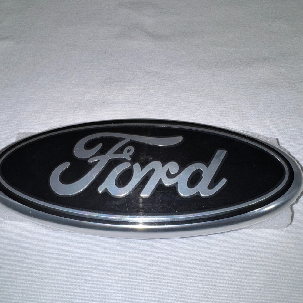 Ford 9 Inch Black Front Grille Tailgate Oval Emblem Badge X002OO6W1R Custom Look